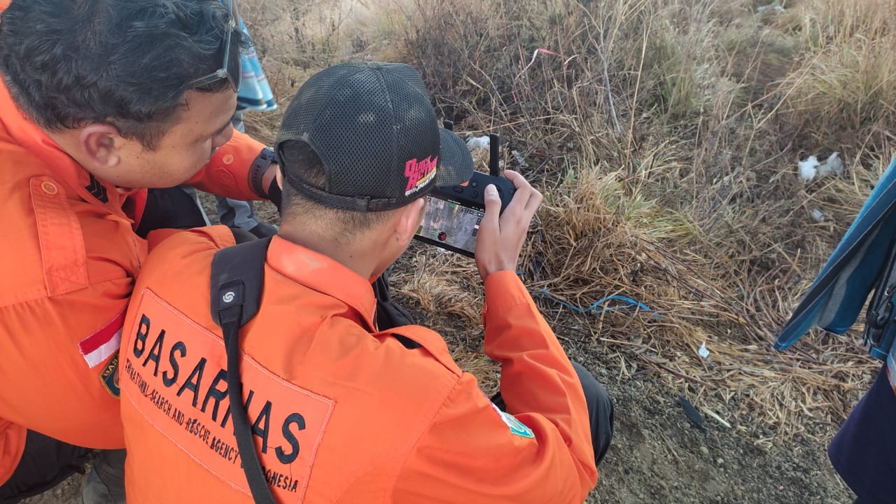 Pendaki Rusia Hilang di Rinjani, Tim SAR Andalkan Drone Thermal