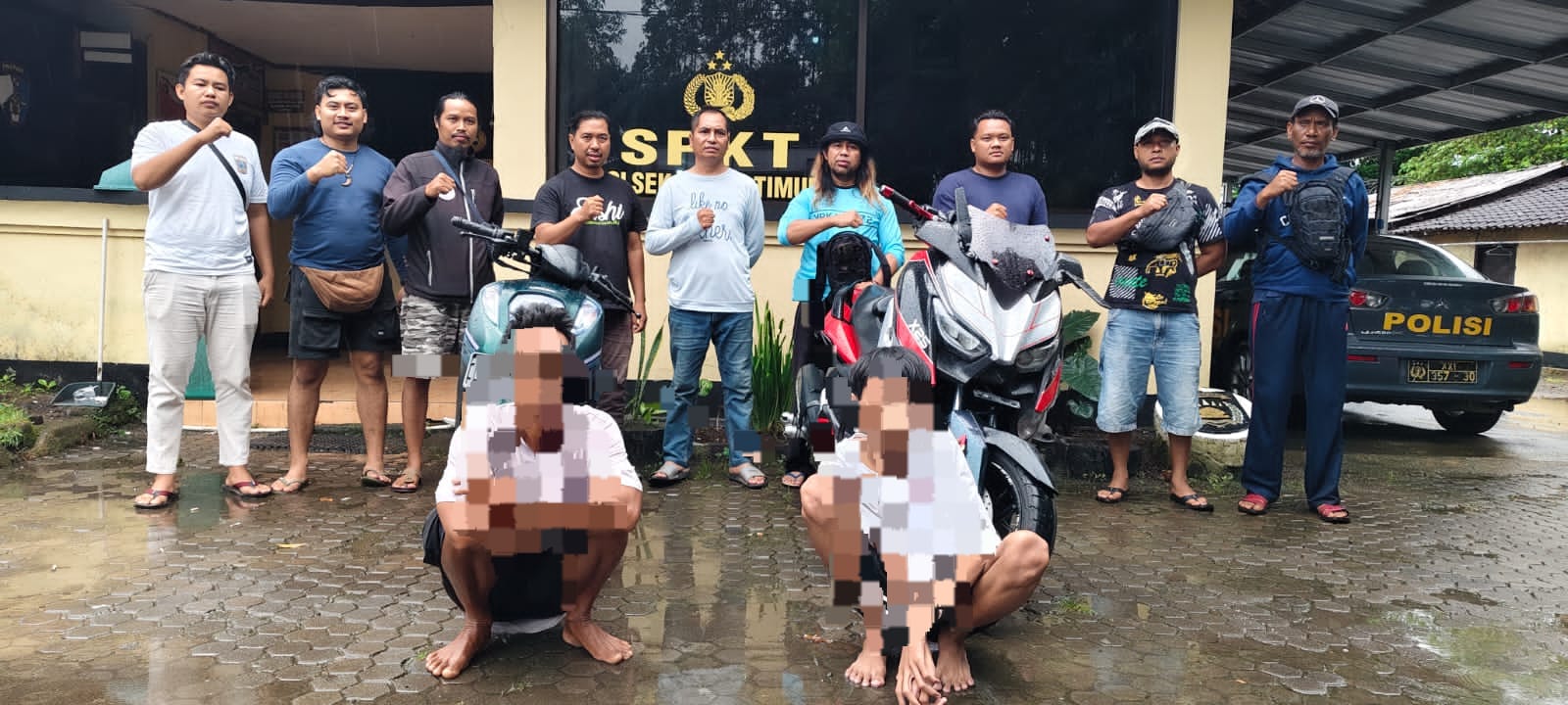 Polres Lombok Tengah Tangkap Dua Tersangka Curas di Kecamatan Praya Timur
