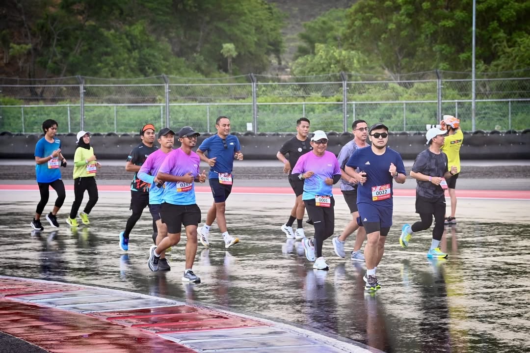 Ratusan Peserta Meriahkan Mandalika Sunday Run di Lombok
