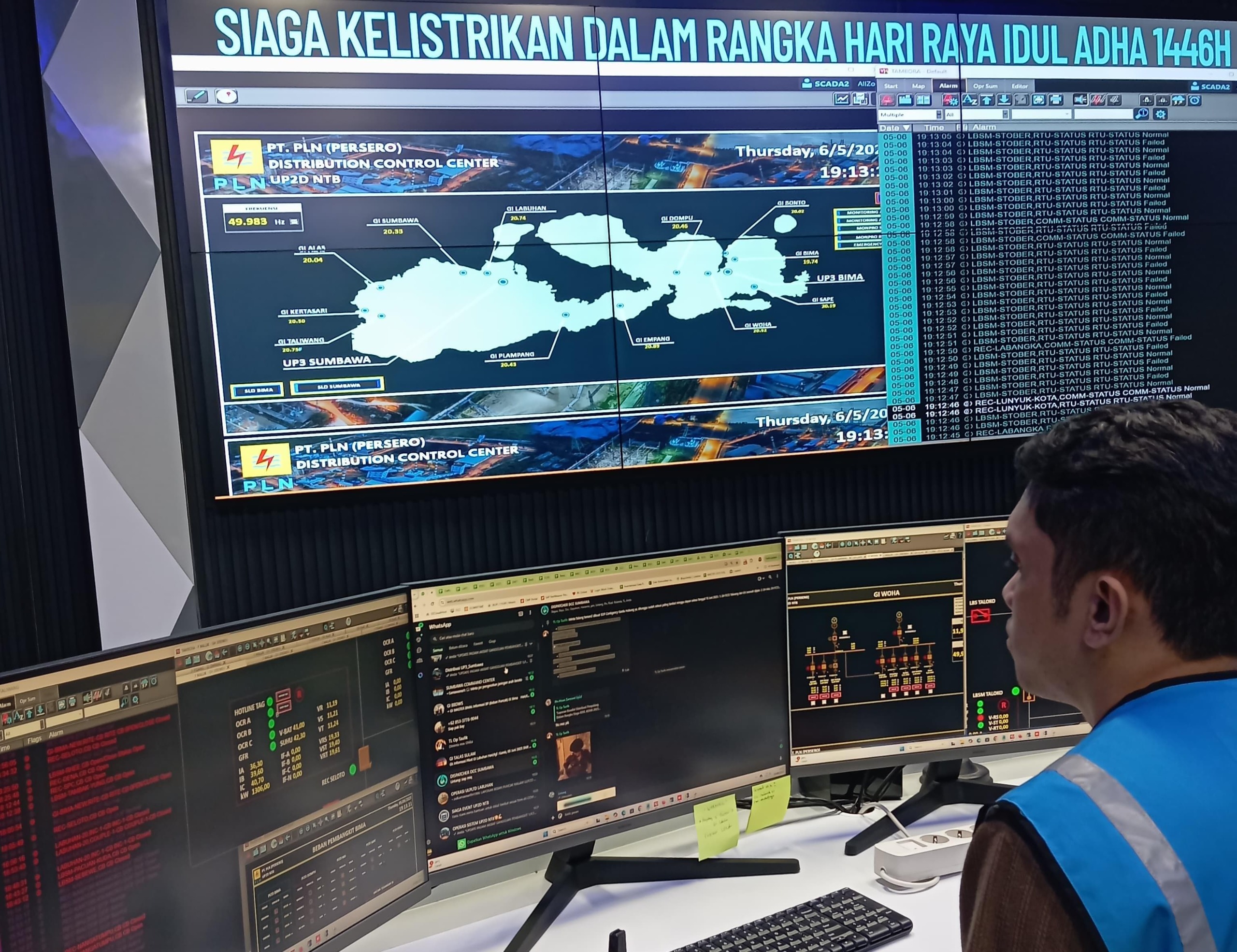 Idul Adha Terang dan Tenang: PLN NTB Sukses Jaga Kelistrikan