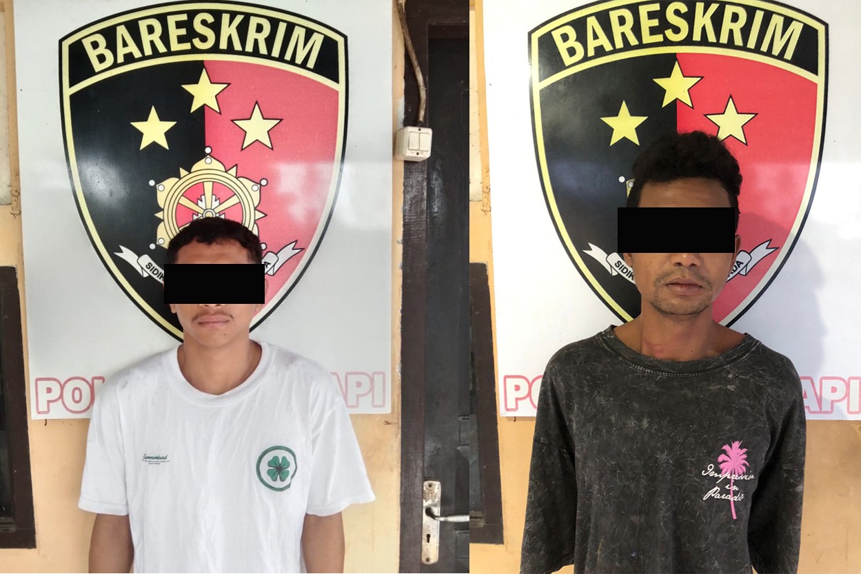 Polisi Ringkus Dua Terduga Pelaku Pencurian Kabel Tower Indosat di Labuapi, Kerugian Capai Puluhan Juta Rupiah