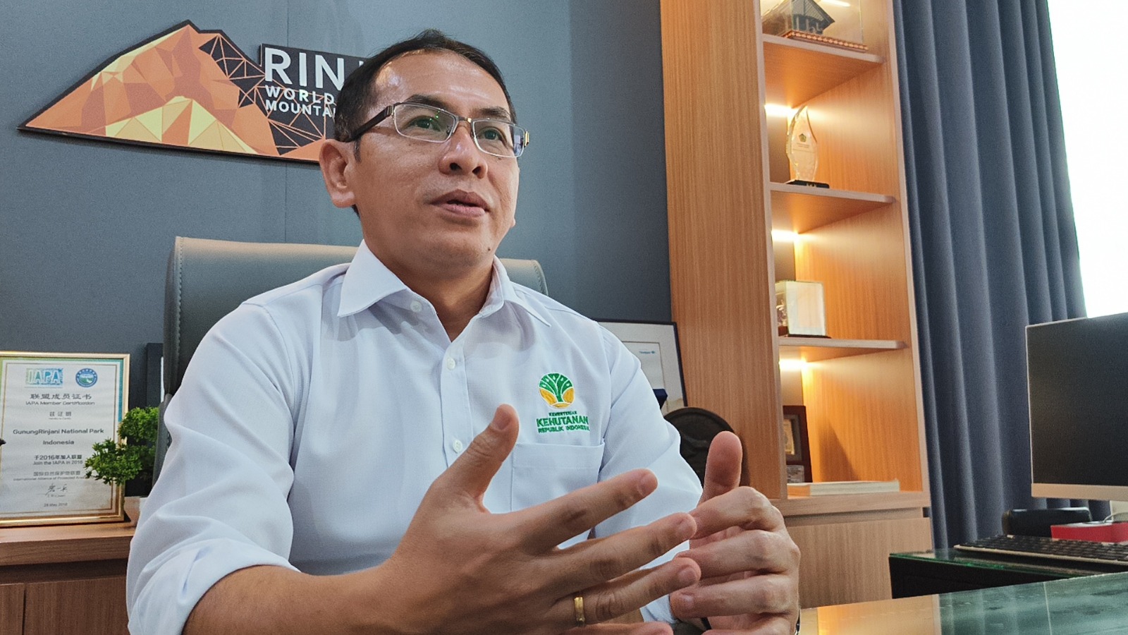 Balai TNGR Perkuat Teknologi Pengawasan, Rinjani Bidik Standar Pendakian Kelas Dunia