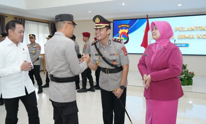 Resmi Dilantik! AKBP Mubiarto Banu Kristanto Nahkodai Polres Bima Kota