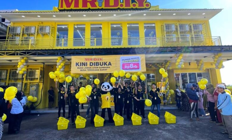 Ekspansi di NTB, MR.D.I.Y. Resmi Buka Toko Baru di Sumbawa
