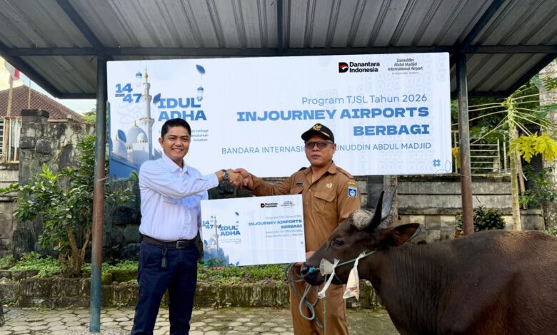 Empat Sapi Kurban dari BIZAM Diserahkan ke Desa dan BAZNAS NTB