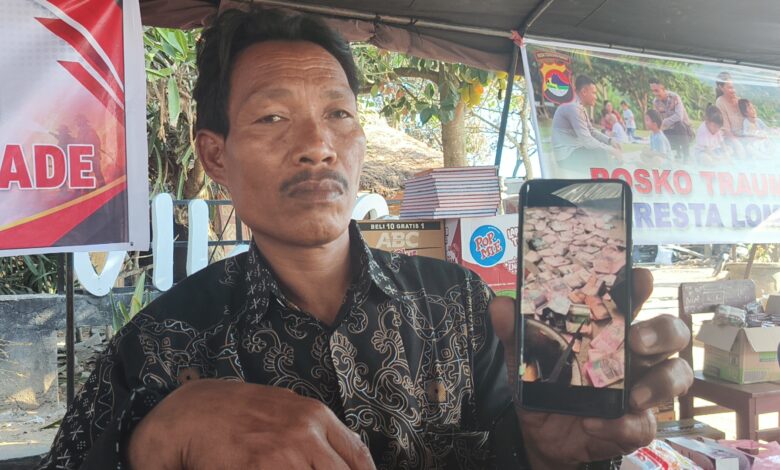 Tabungan Puluhan Tahun Amaq Wena Ludes Terbakar, Uang Masa Tua Tinggal Rp5 Juta